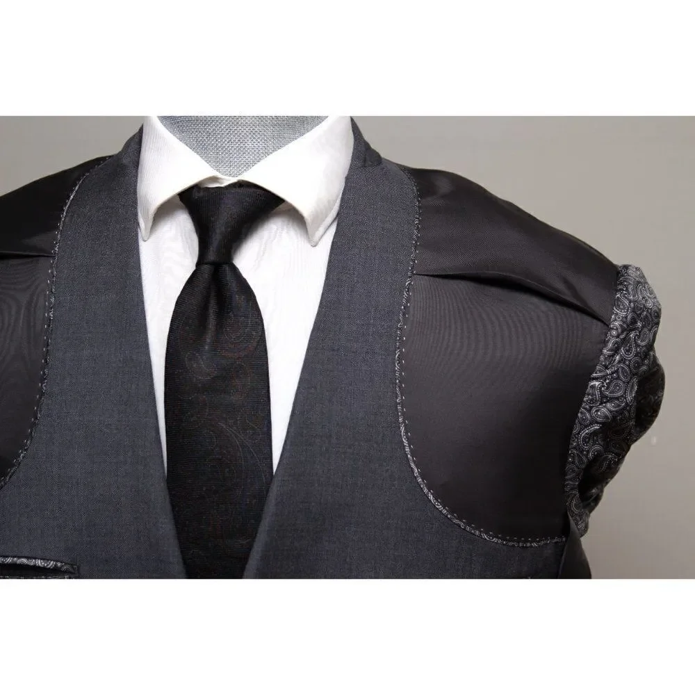 Jos A Bank 1905 Men's Jacket Blazer Sportcoat Dark Grey Size‎ 40S D060369
